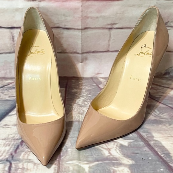 CHRISTIAN LOUBOUTIN So Kate Patent Pointed-Toe Red Sole Pump - Picture 2 of 9